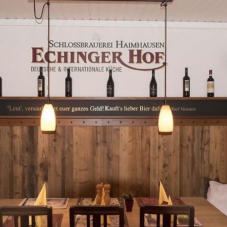 Отель Echinger Hof Bei Muenchen Эхинг Экстерьер фото